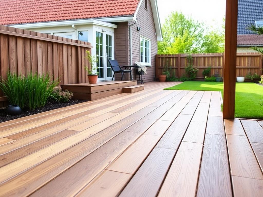 Schoonmaken van vlonder in achtertuin — vlonderproject Schoonmaken door Vlonderhoud Schoonmaken van vlonder in achtertuin — vlonderproject Schoonmaken door Vlonderhoud