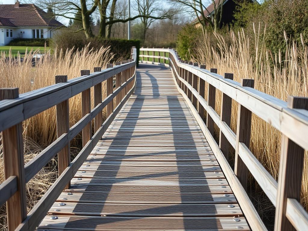 Antislip vlonderstroken op brug in Stolwijk — vlonderproject Antislip door Vlonderhoud Antislip vlonderstroken op brug in Stolwijk — vlonderproject Antislip door Vlonderhoud