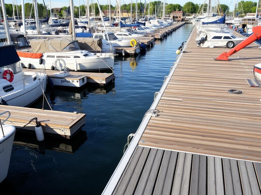 Antislip vlonderstroken jachthaven Kempers Watersport — vlonderproject Antislip door Vlonderhoud Antislip vlonderstroken jachthaven Kempers Watersport — vlonderproject Antislip door Vlonderhoud