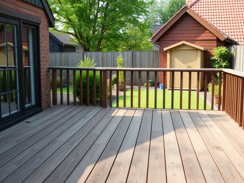Schoonmaken van vlonder in achtertuin 2 — vlonderproject Schoonmaken door Vlonderhoud Schoonmaken van vlonder in achtertuin 2 — vlonderproject Schoonmaken door Vlonderhoud