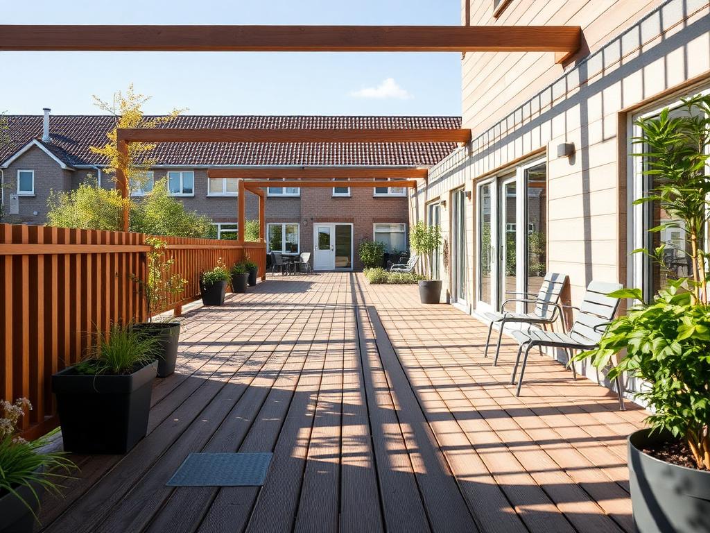 Antislip platen zorgcomplex Veenendaal — vlonderproject Antislip door Vlonderhoud Antislip platen zorgcomplex Veenendaal — vlonderproject Antislip door Vlonderhoud