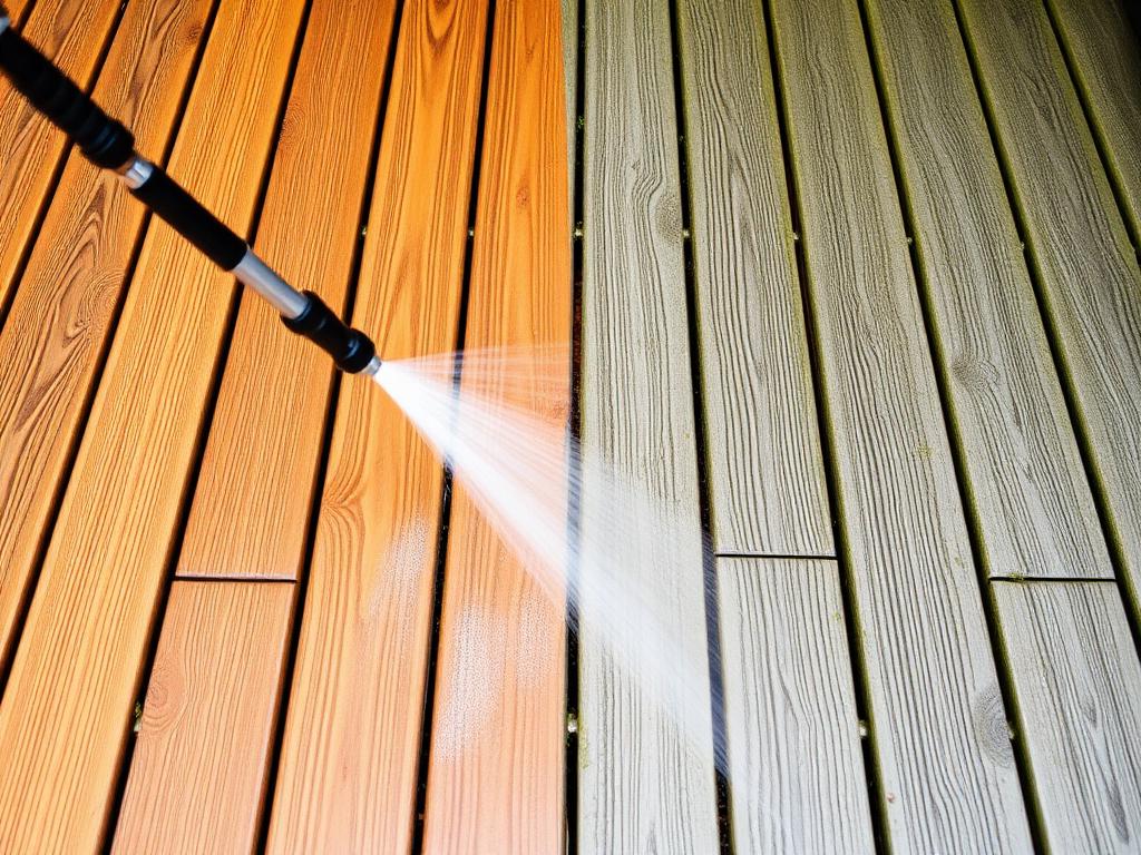 Schoonmaken van vlonder — vlonderproject Schoonmaken door Vlonderhoud Schoonmaken van vlonder — vlonderproject Schoonmaken door Vlonderhoud