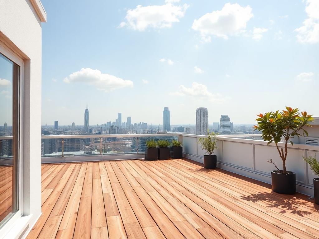 Schoonmaken van vlonder op dakterras — vlonderproject Schoonmaken door Vlonderhoud Schoonmaken van vlonder op dakterras — vlonderproject Schoonmaken door Vlonderhoud
