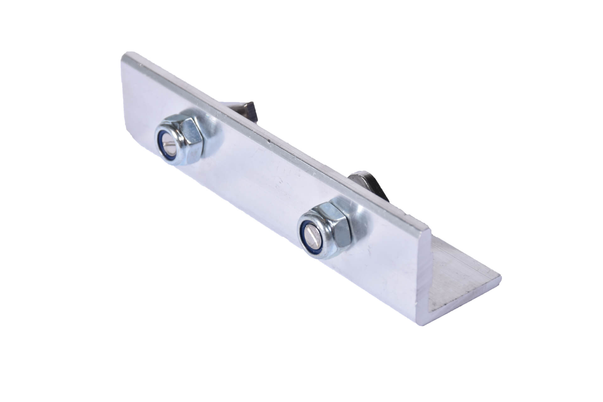Verhogingsprofiel voor aluminium onderconstructie — bevestigingsmaterialen — Vlonderhoud Verhogingsprofiel voor aluminium onderconstructie — bevestigingsmaterialen — Vlonderhoud