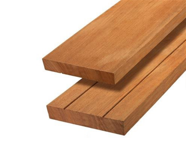 Bangkirai Vlonderplanken 2 Groef/Glad