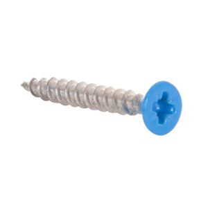 RVS-schroeven Blauw RAL5015
