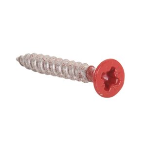 RVS-schroeven Rood RAL3001