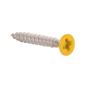 RVS-schroeven Geel RAL1023