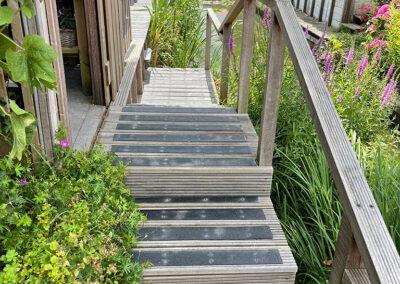 antislip vlonderstroken bij woonark